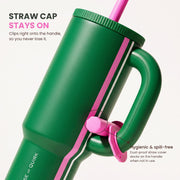 1200ml Insulated Stainless Steel Tumbler with Handle (Printed)