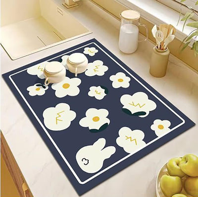 Dish Drying Mat for Kitchen(30x45)