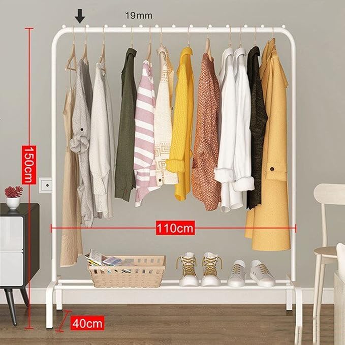 Garment Rack Freestanding Hanger Single Pole (110cm)