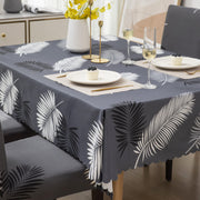 Dining Table Cover waterproof (140X180 CM, 1 Table Cover only)