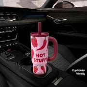 1200ml Insulated Stainless Steel Tumbler with Handle (Printed)