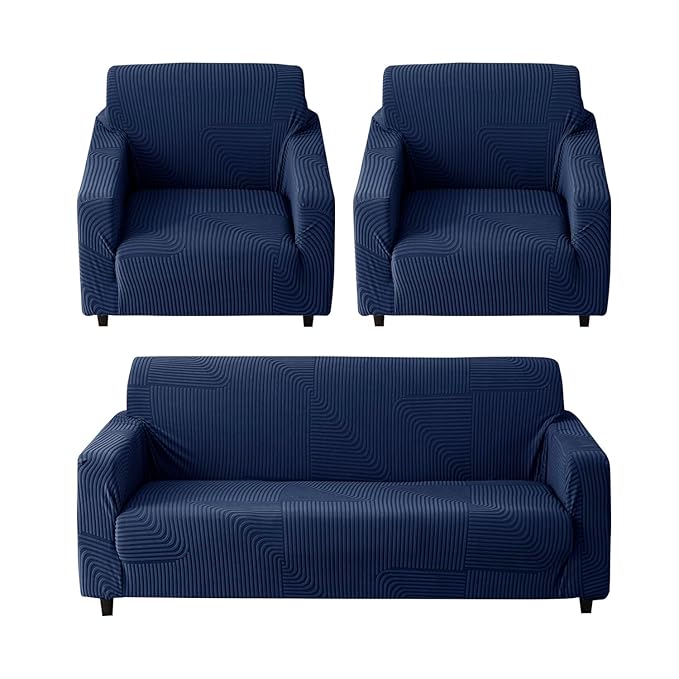 Universal Jacquard Waterproof Thickened Fabric Sofa Cover 3 + 1 + 1 Seater