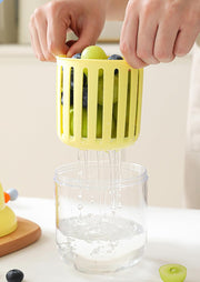 Portable Picnic Party Salad Storage Cups with Lids & Forks – 550ml