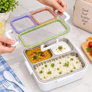 Ben-to-GO 304 Stainless Steel Lunch Box 3 Grid
