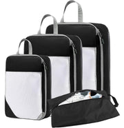 Compression Packing Cubes for Travel Set of 4