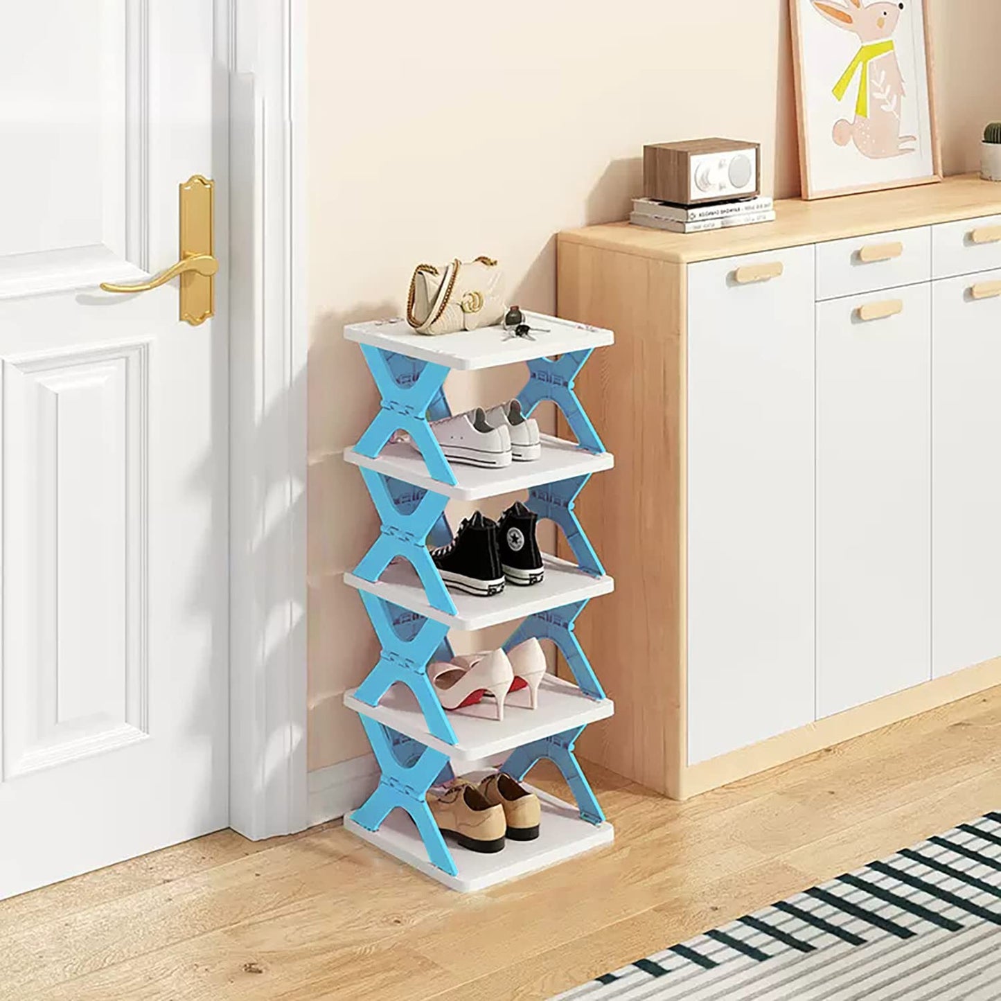 Collapsible Shoes Stand