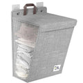 Wall Mounted Laundry Basket-Grey