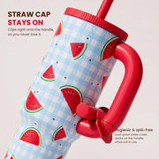 1200ml Insulated Stainless Steel Tumbler with Handle (Printed)