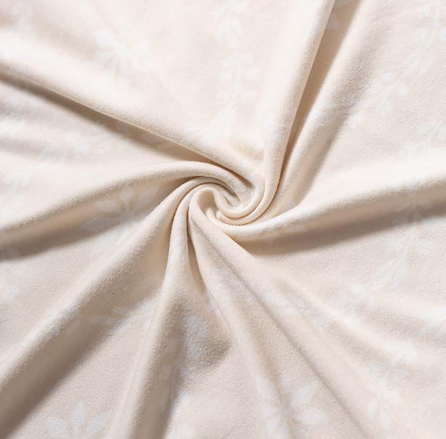 Elastic Chair Cover Stretch Removable Washable (Beige Blossom)