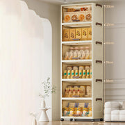 Foldable Storage Box, Closet Organizers and Storage (48 cm, Beige)