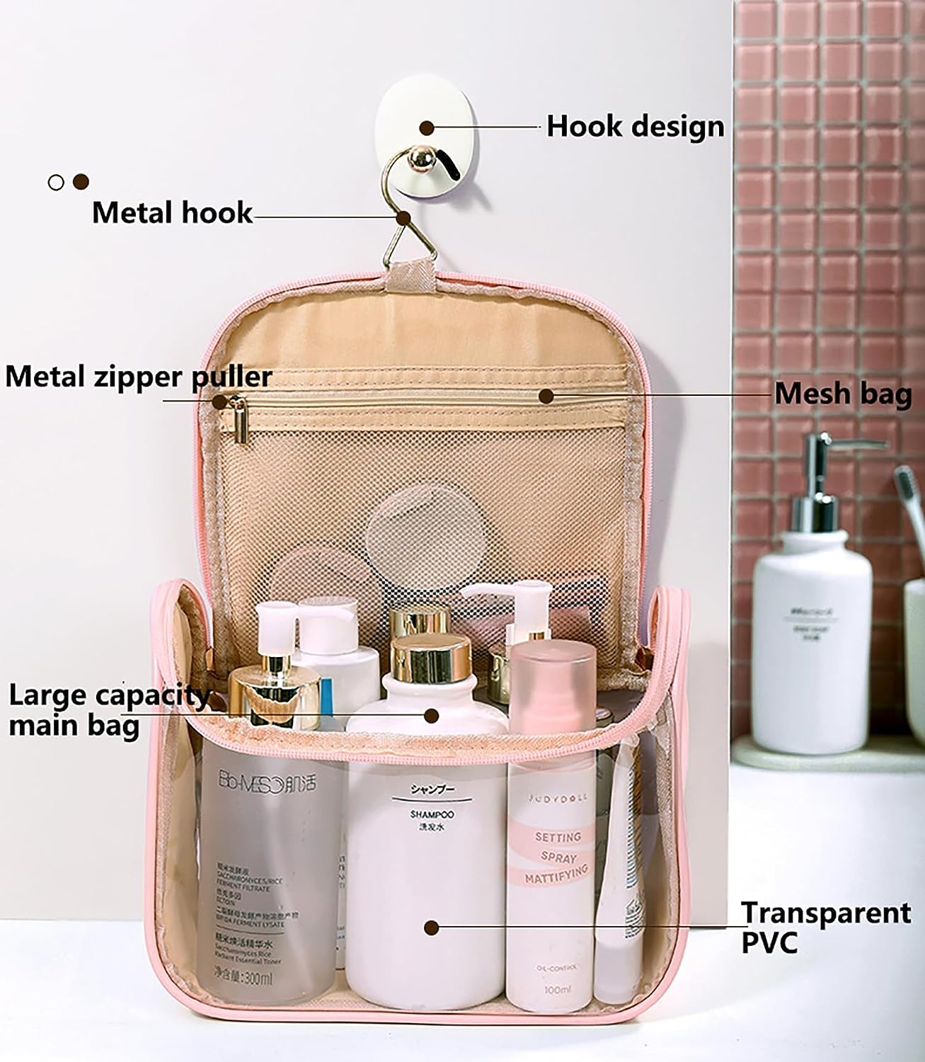 Transparent Toiletry Bag