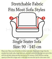 Universal Stretchable Sofa Cover-Beige Orchidstem