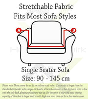 Universal Sofa Cover (Beige Line)