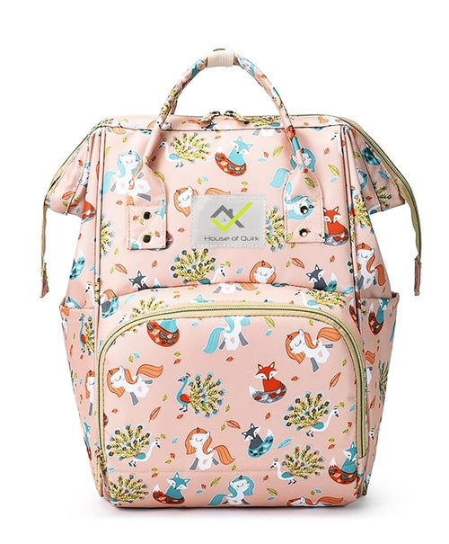 Stylish Multi-Color Printed Diaper Bags