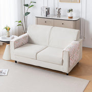 Printed Quilted Sofa Cover for 1/2/3/4 Seater Anti-Slip- Gulbahar