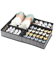 Foldable Storage Box Drawer Divider Organizer Set of 4