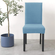 Elastic Jacquard Chair Cover Stretch Removable (Sky Blue)