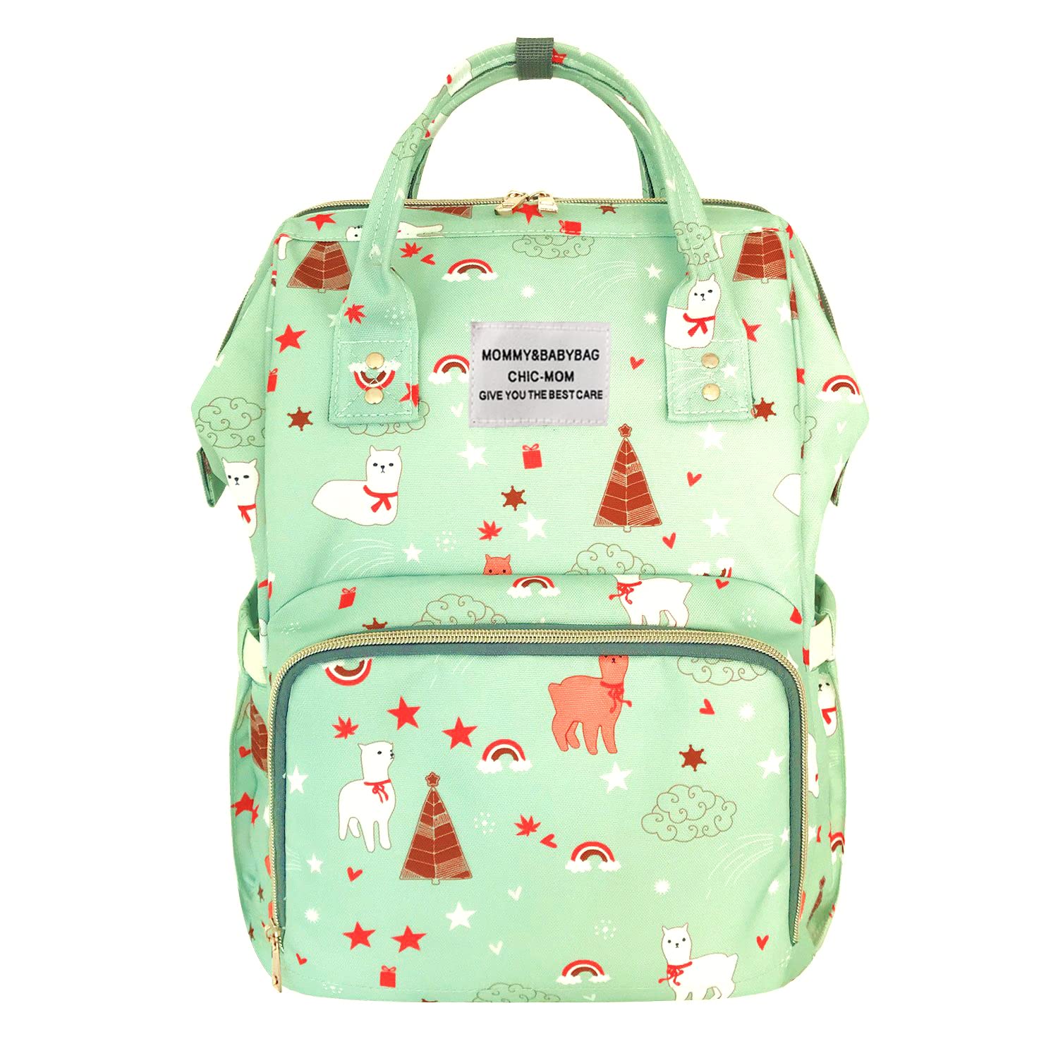 Stylish Multi-Color Printed Diaper Bags