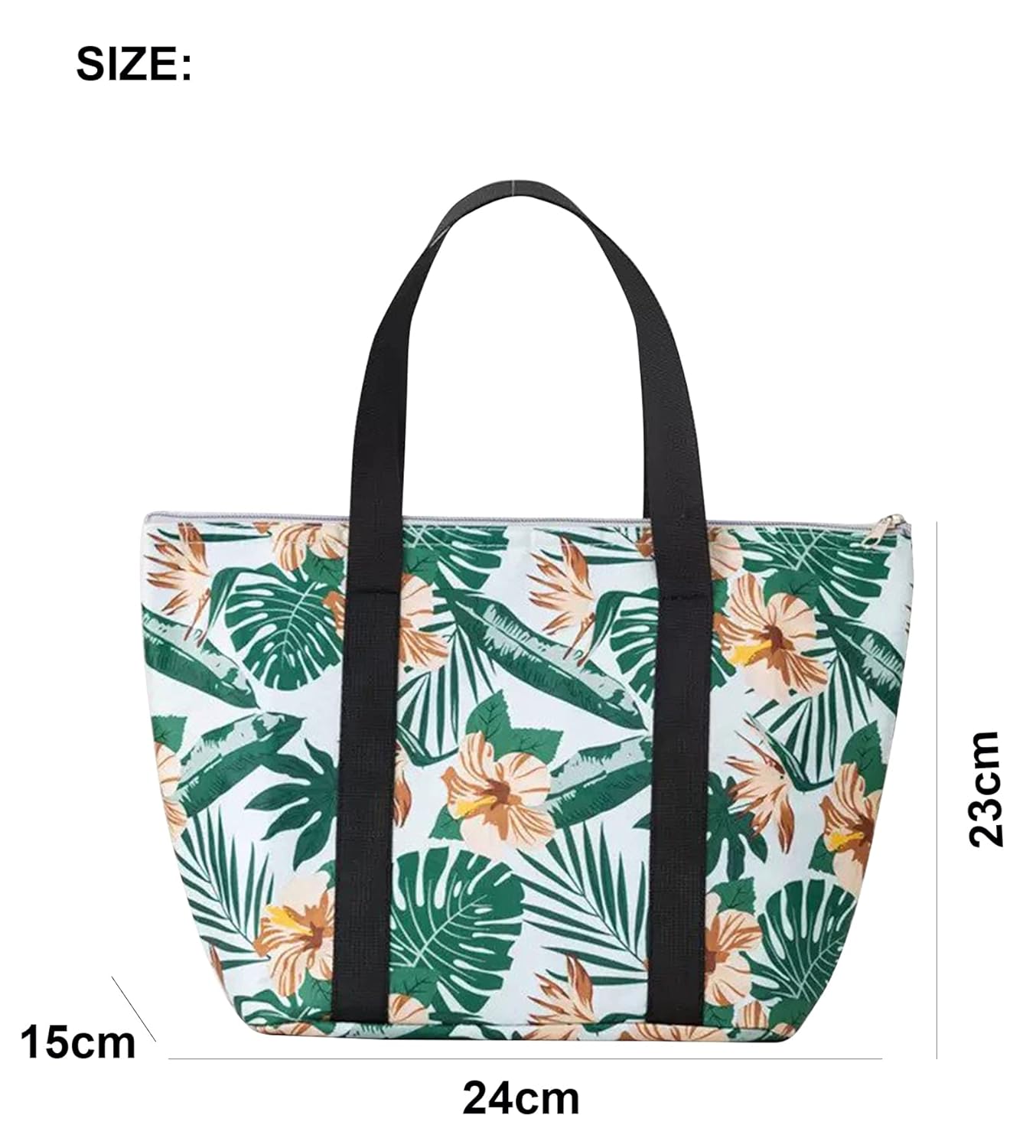 Reusable Linen Lunch Bag with Aluminum Foil