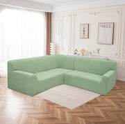 Universal Jacquard Thickened Fabric Sofa Cover (Light Grey)