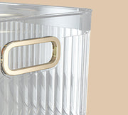 Acrylic Transparent Open Lid Large Decorative Tray