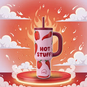 1200ml Insulated Stainless Steel Tumbler with Handle (Printed)