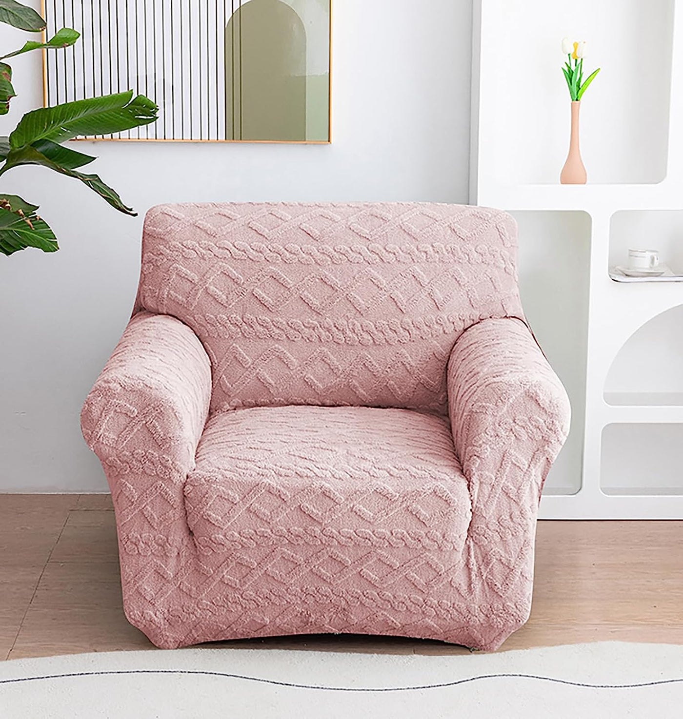 Universal Couch Cover-Pink
