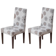 Elastic Chair Cover Stretch Removable Washable (Bronze Chakra)