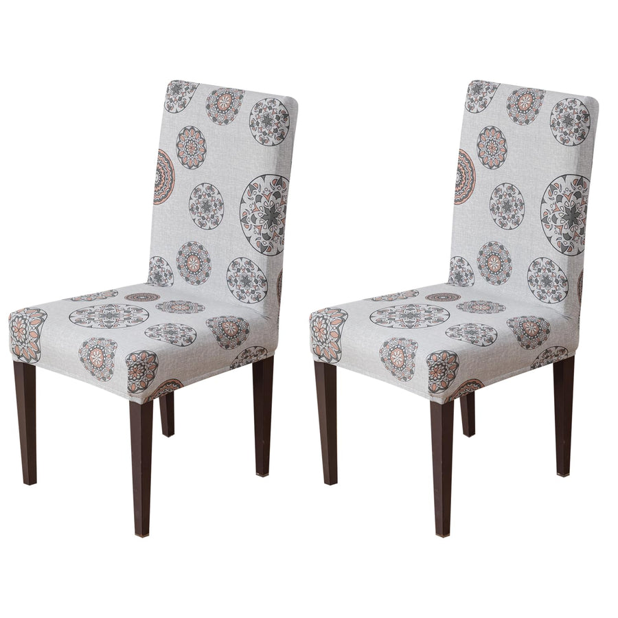 Elastic Chair Cover Stretch Removable Washable (Bronze Chakra)