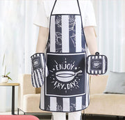 Kitchen Oven Mitts Glove Potholder Apron