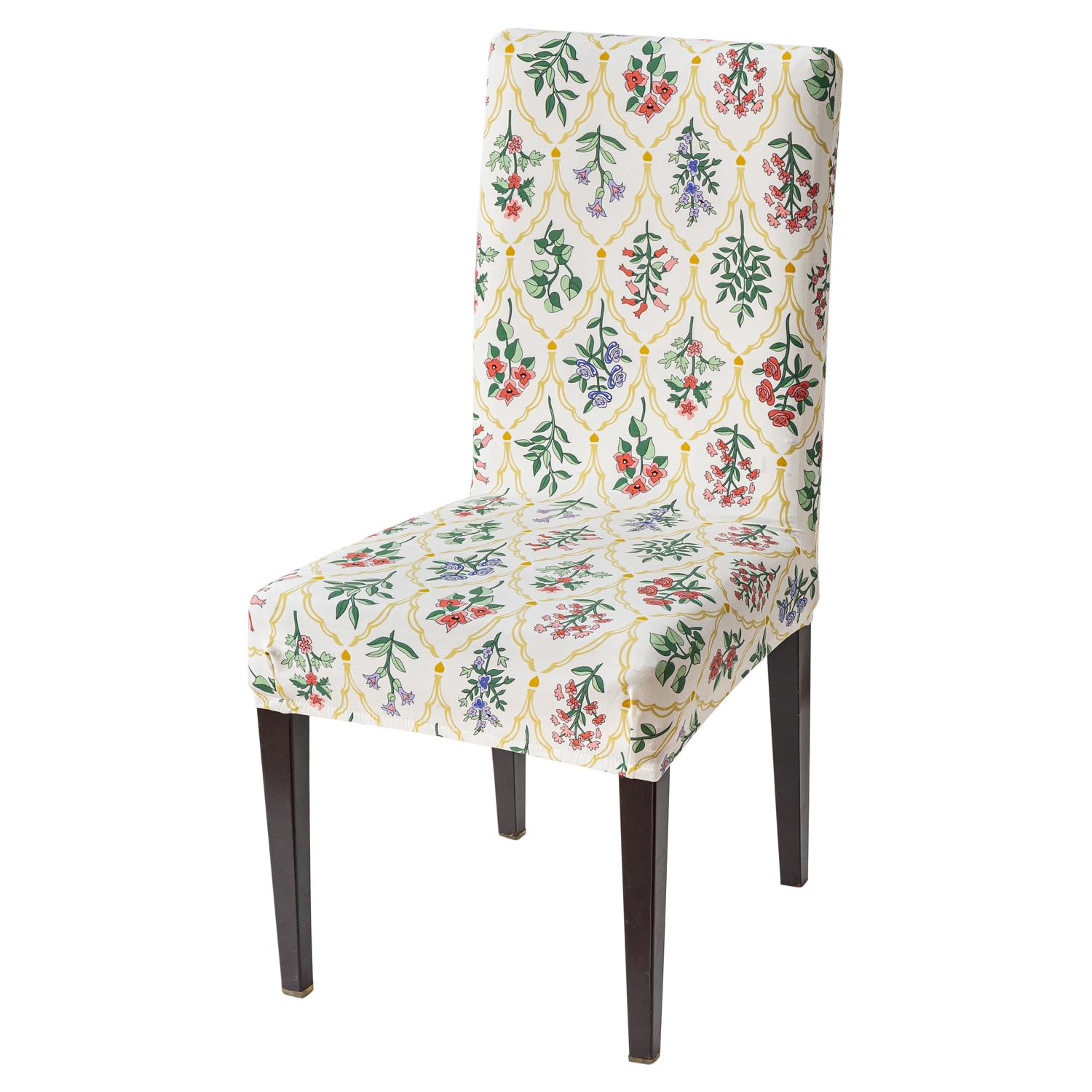 Elastic Chair Cover Stretch Removable Washable (Baghe Bahar)