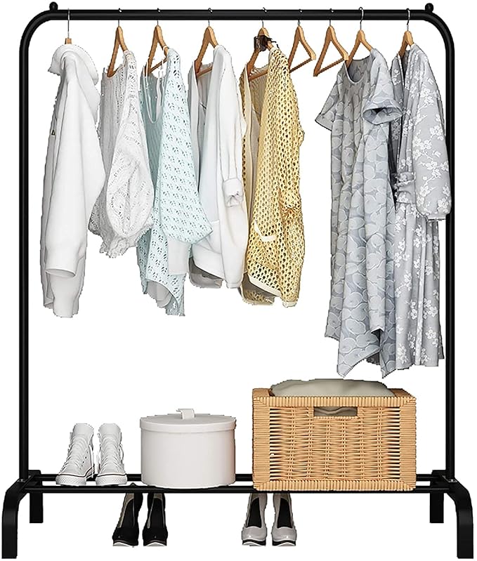 Garment Rack Freestanding Hanger Single Pole (110cm)