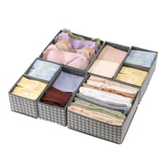 Foldable Cloth Storage Box Drawer Organizer Set of 8