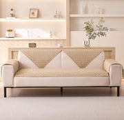 Luxury Waterproof Sofa Cover 1/2/3/4/5 Seater (Khaki)