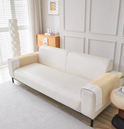 Sofa Covers Mat Corduroy French Style  1/2/3/4/5 Seater (Gold)