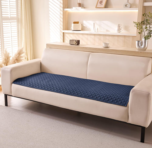 Luxury Waterproof Sofa Cover 1/2/3/4/5 Seater (Navy)