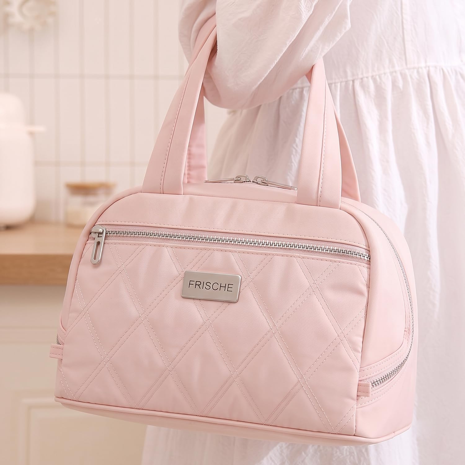 Insulated Lunch Bag Waterproof Satchel Lunch Tote with Zip