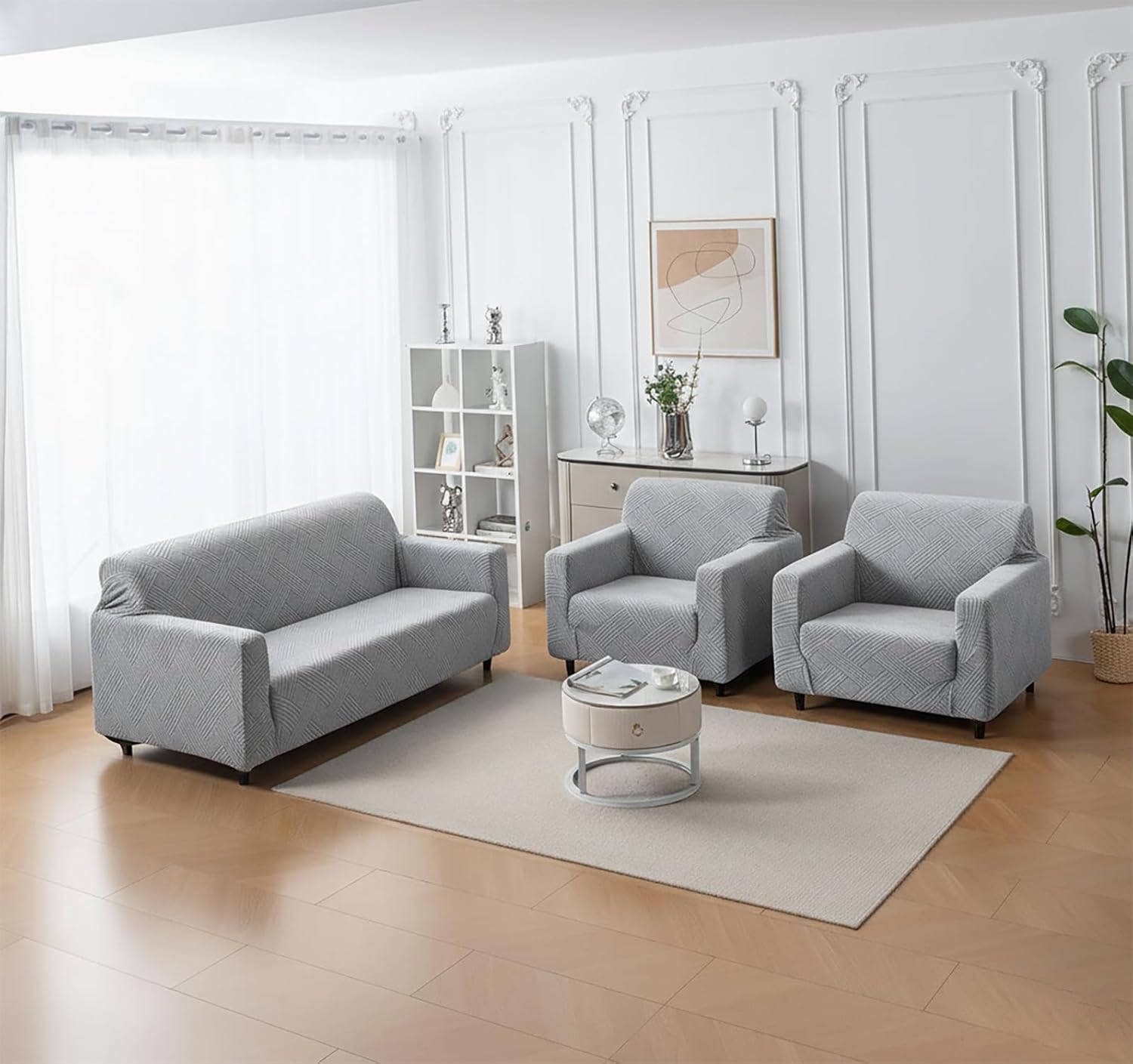 Universal Five Seater 3 + 1 + 1 Sofa Slipcovers