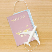 Multi-Functional PU Leather Travel Passport Case