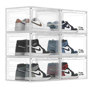 Shoe Storage Organizer Boxes White