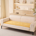 Sofa Covers Mat Velvet Herringbone Chenille Fabric (Yellow)