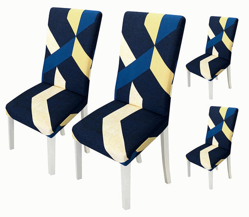 Elastic Chair Cover - Sevoy Blue