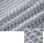 Turkish Bubble Frill 280 GSM Sofa Slipcovers (Smoke)