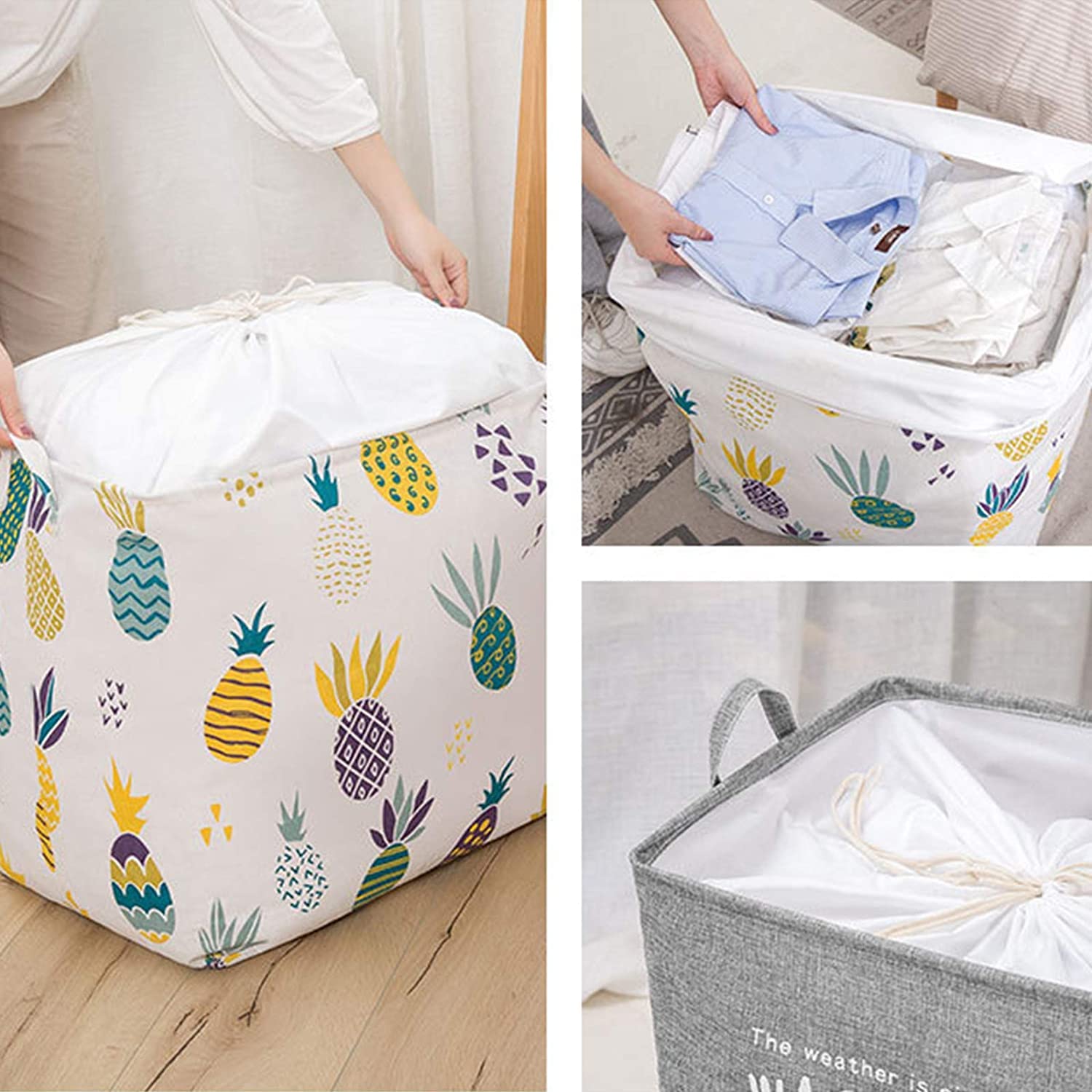 Square Storage Baskets Waterproof- 100 Litre