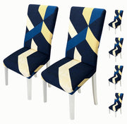Elastic Chair Cover - Sevoy Blue