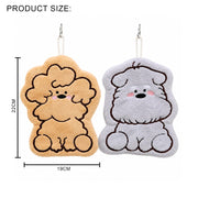 Puppy Shaped Hanging Towels Set of 2