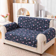 AAGAN Series Sofa Cover Set with Frill - Neelambari