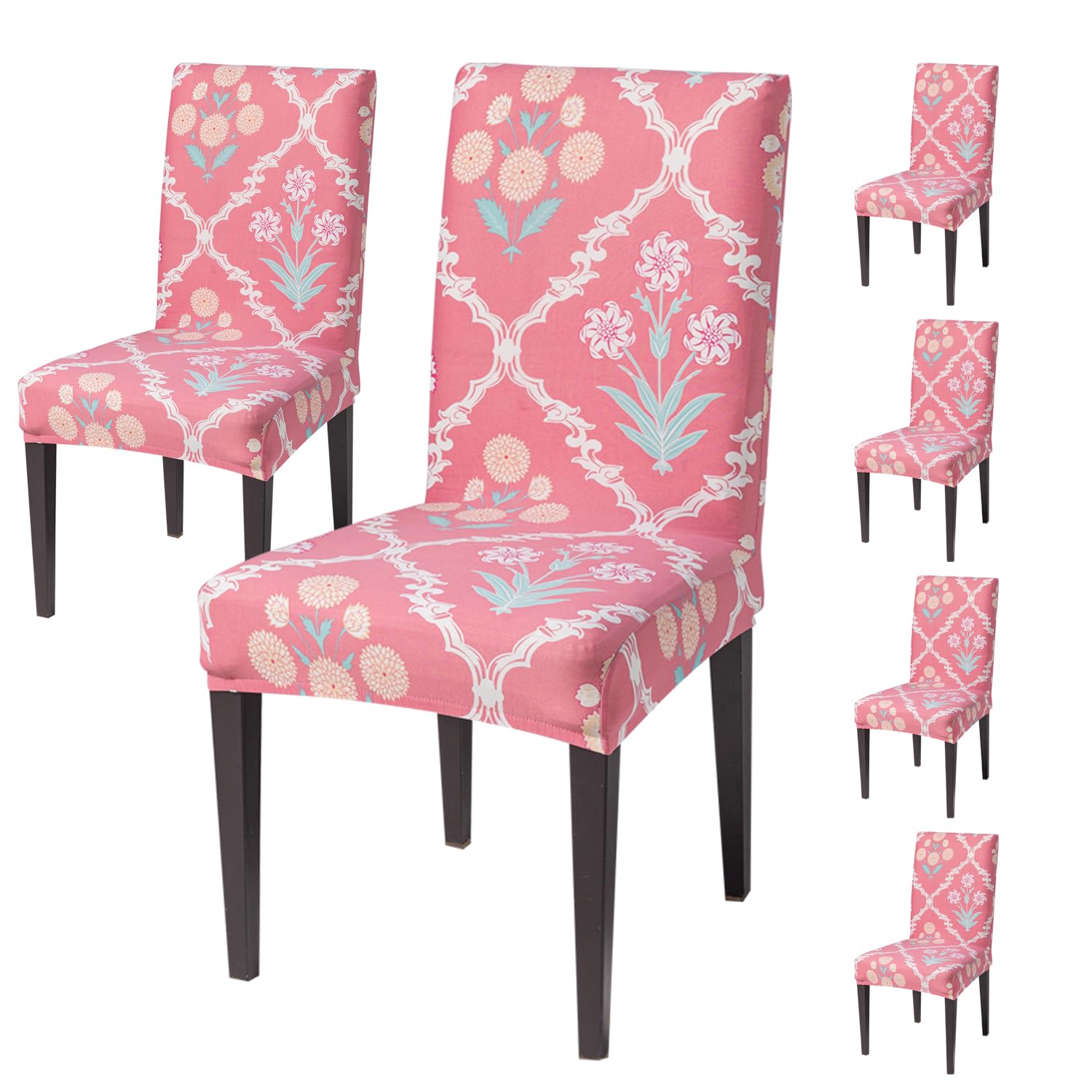 Elastic Chair Cover Stretch-Dusty Rose