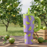 1200ml Insulated Stainless Steel Tumbler with Handle (Printed)