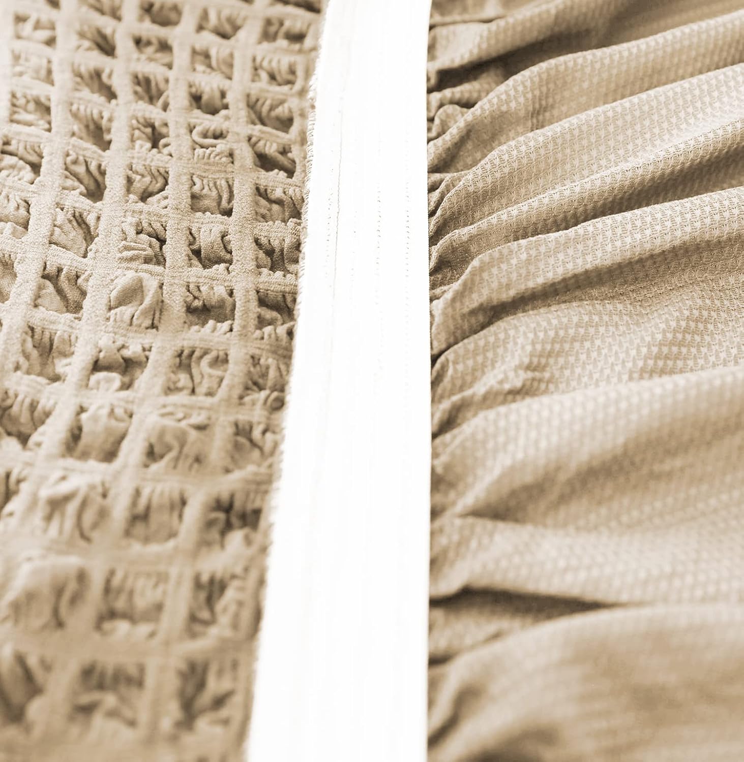 Turkish Bubble Frill Five Seater 3 + 1 + 1 Sofa Slipcovers 280 GSM